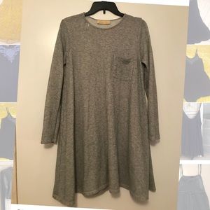 Grey T shirt dress from Lizard Ticket Boutique